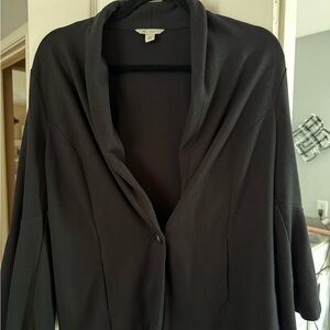 Black flowy sleeve blazer/jacket size Medium